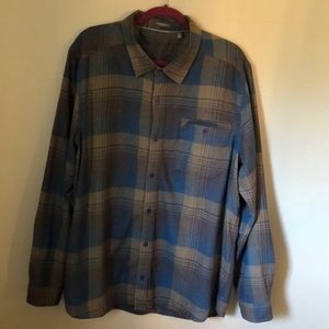 Toad and company long sleeve button up shirt.